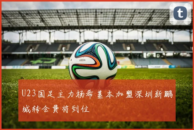 U23国足主力杨希基本加盟深圳新鹏城转会费将到位